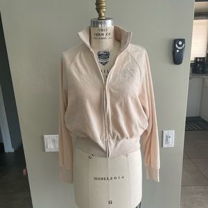 Juicy couture velour jacket